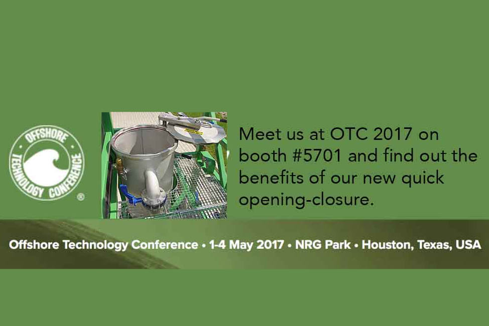 See and feel the new dual vessel filter unit in real life @ OTC 2017 in Houston