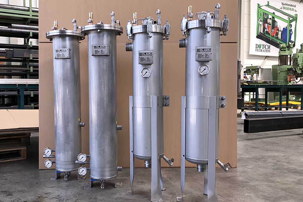 stainless steel filter vessels