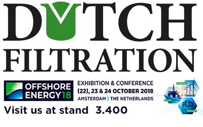 Dutch Filtration will attend Offshore Energy 2018