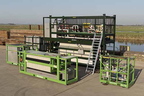 Largest offshore filter press