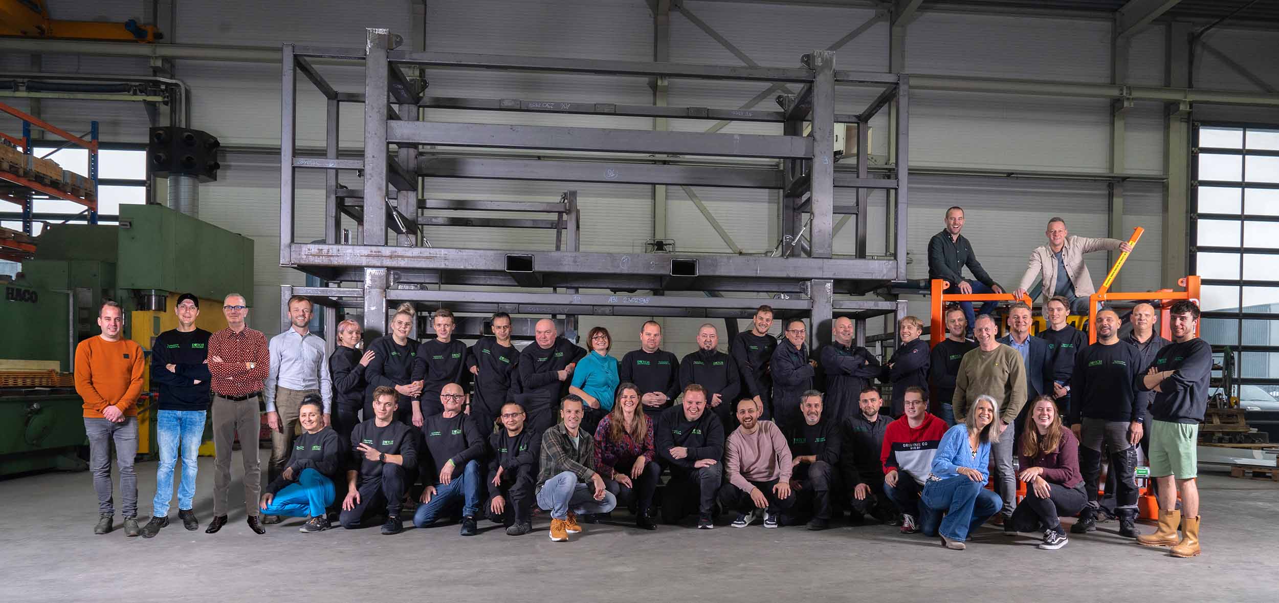 Group picture team Dutch Filtration